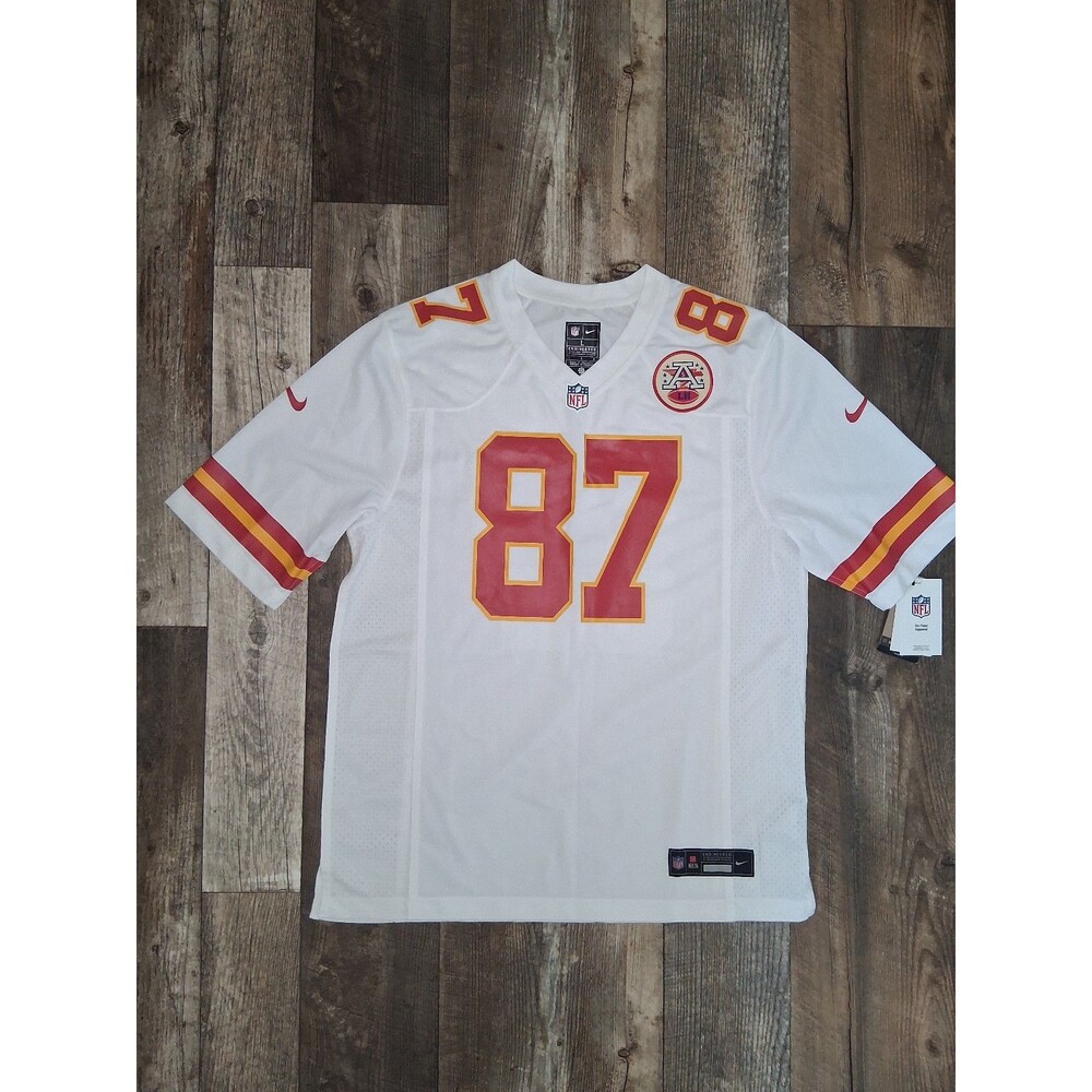 NWT! Travis Kelce Kansas City Chiefs Nike Vapor F.U.S.E. Limited Jersey, L